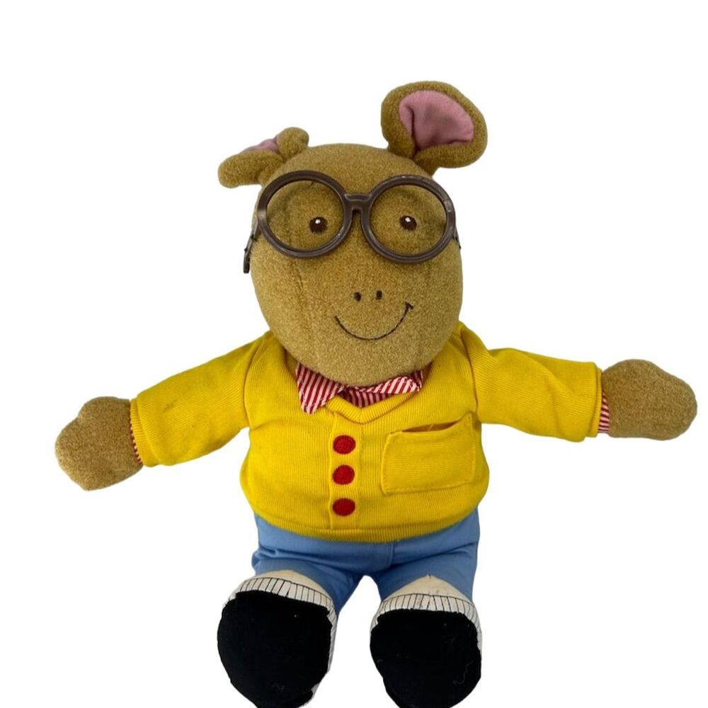 Vintage 1996 Playskool Arthur Talking Plush Doll Animated Toy Tested